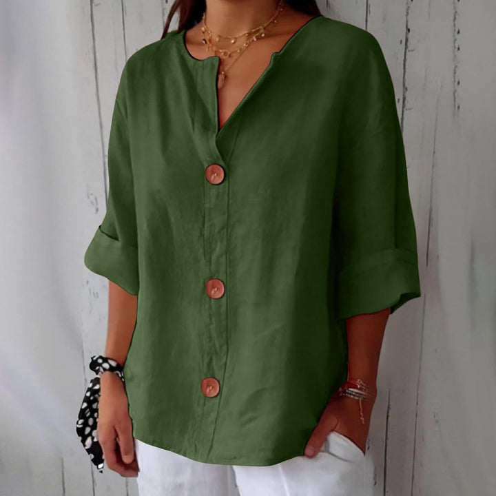 Katrina™ | Casual Linen Blouse