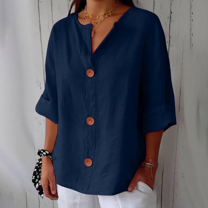 Katrina™ | Casual Linen Blouse