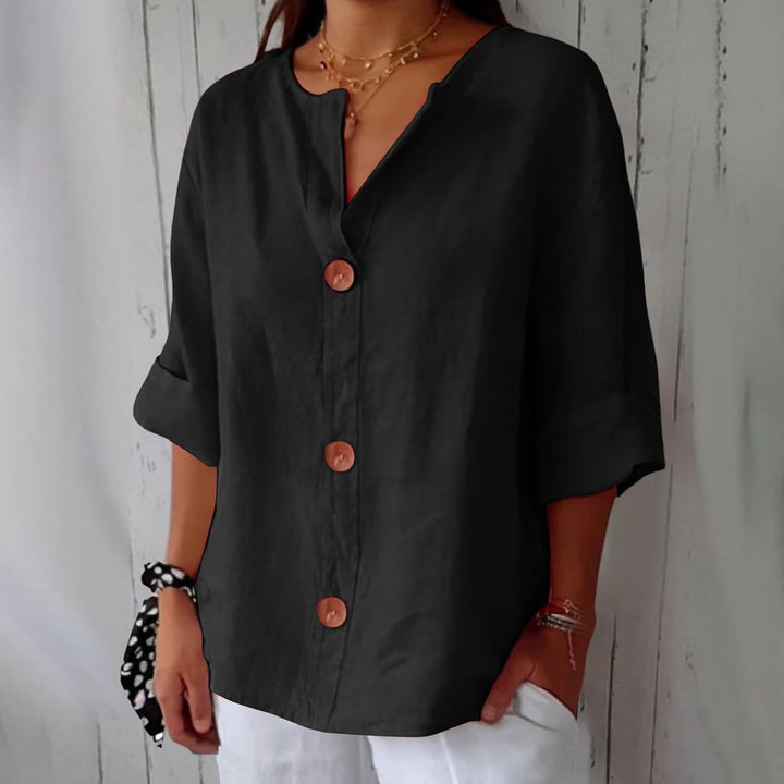 Katrina™ | Casual Linen Blouse