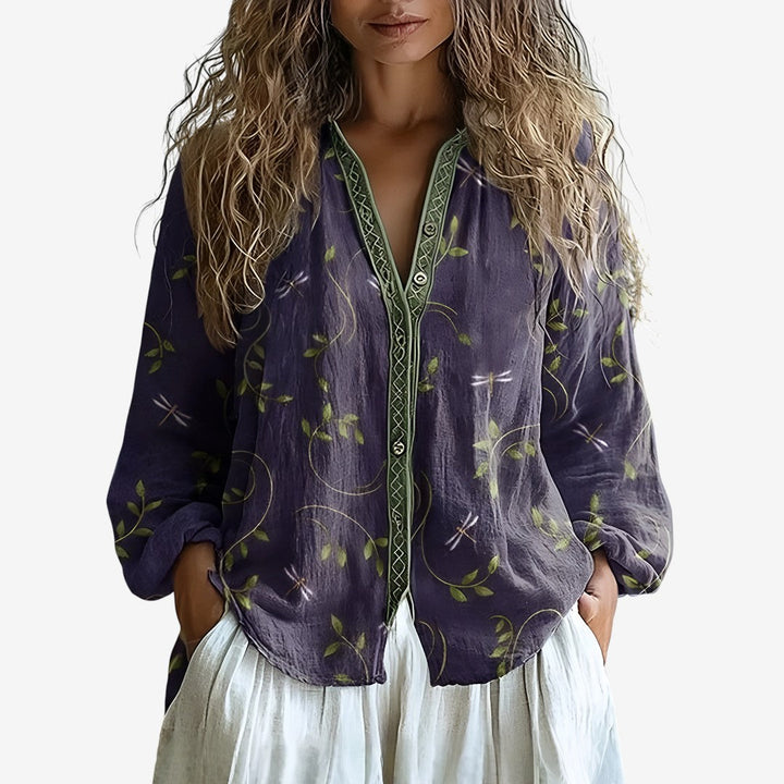 Amy™ | Bohemian Blossom Blouse