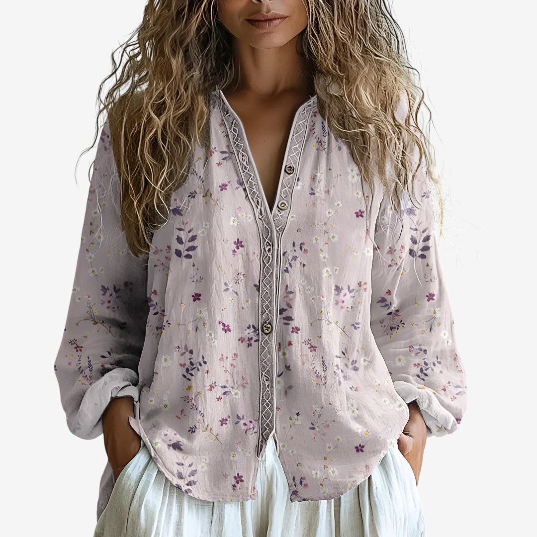 Amy™ | Bohemian Blossom Blouse