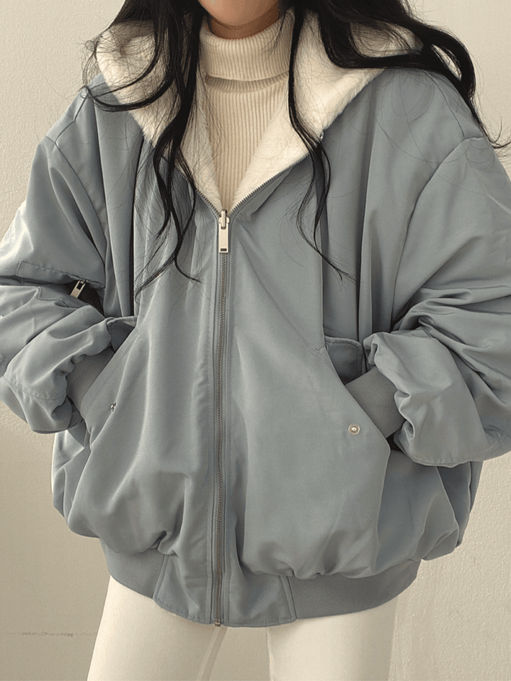 Harie™ - Stylish Oversized Bomber Jacket