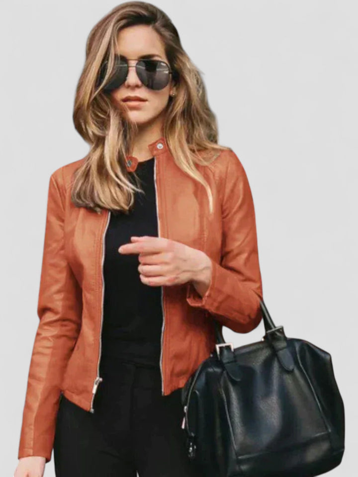 Sophia™ - Premium Italian Leather Jacket