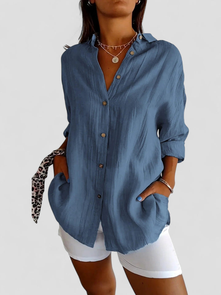 Violetta™ - Elegant Women's Shirt