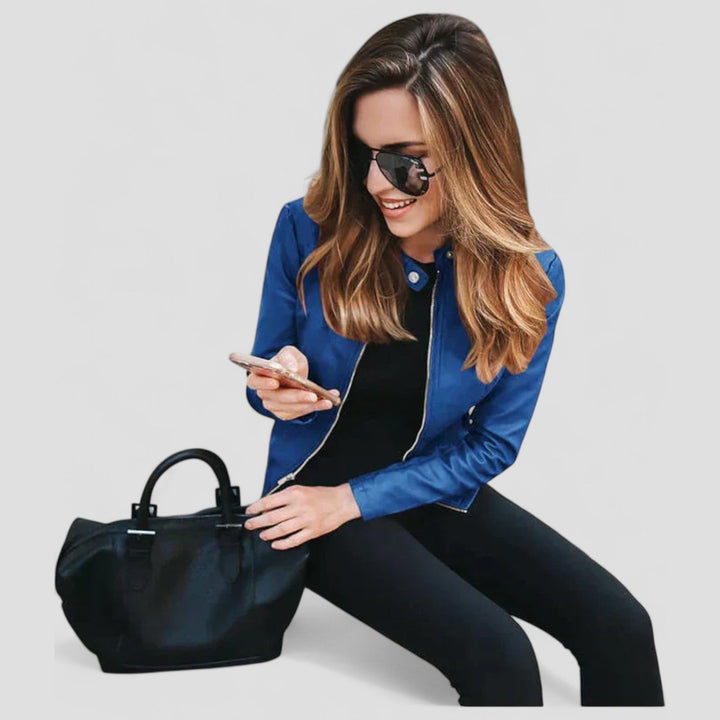 Sophia™ - Premium Italian Leather Jacket