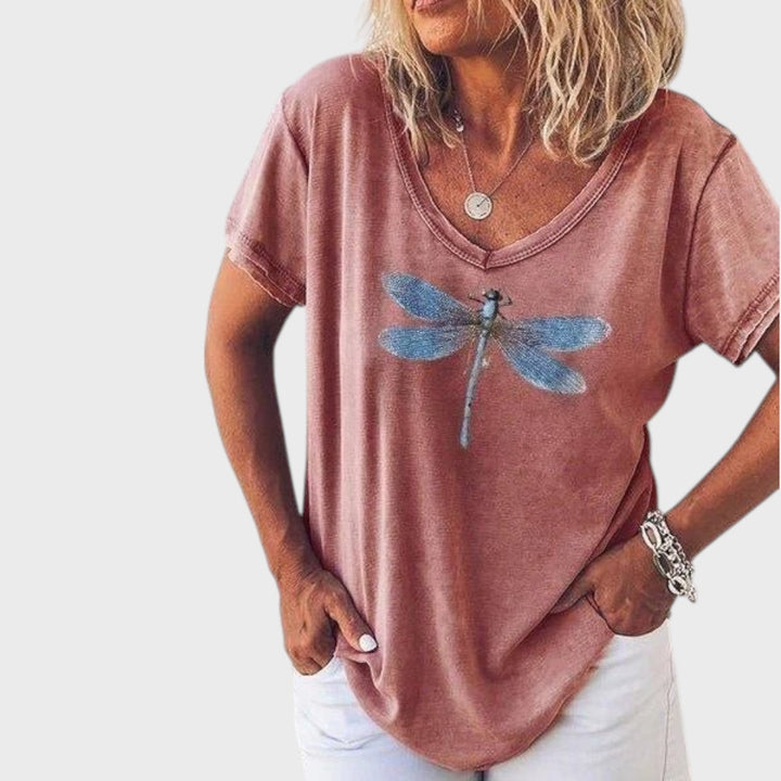 Estelle™ - V-Neck Tee