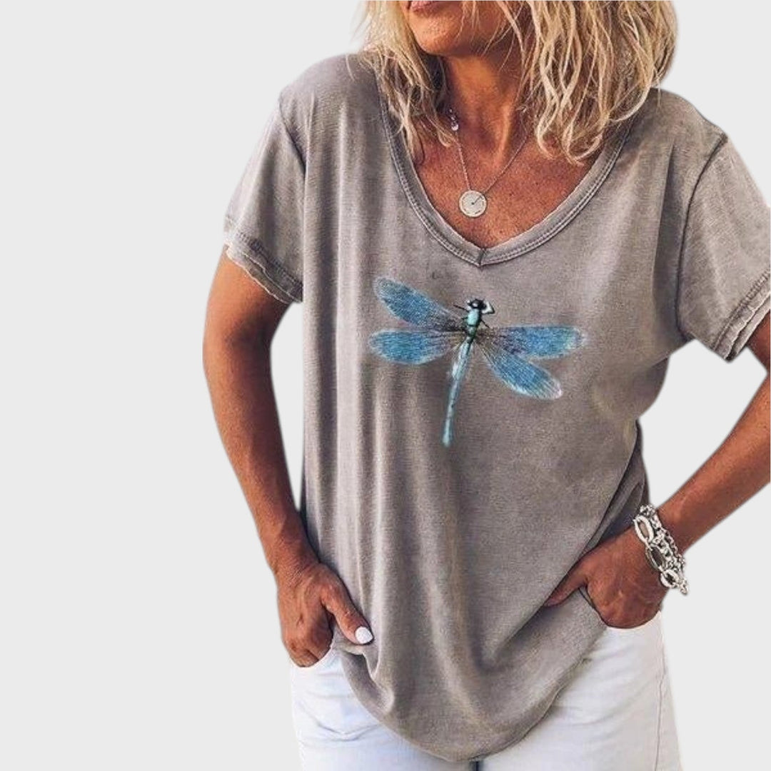 Estelle™ - V-Neck Tee