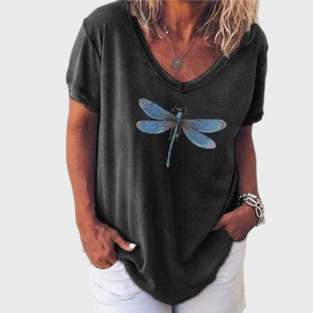 Estelle™ - V-Neck Tee