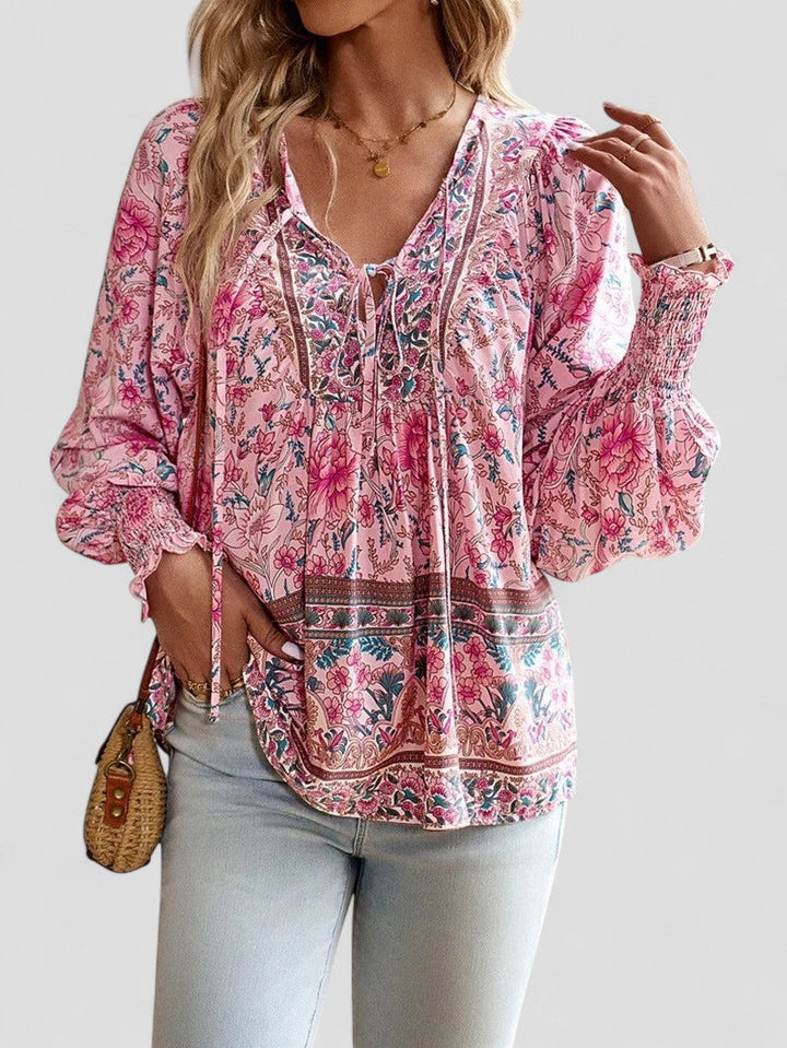 Elena™ - Summer Floral Top