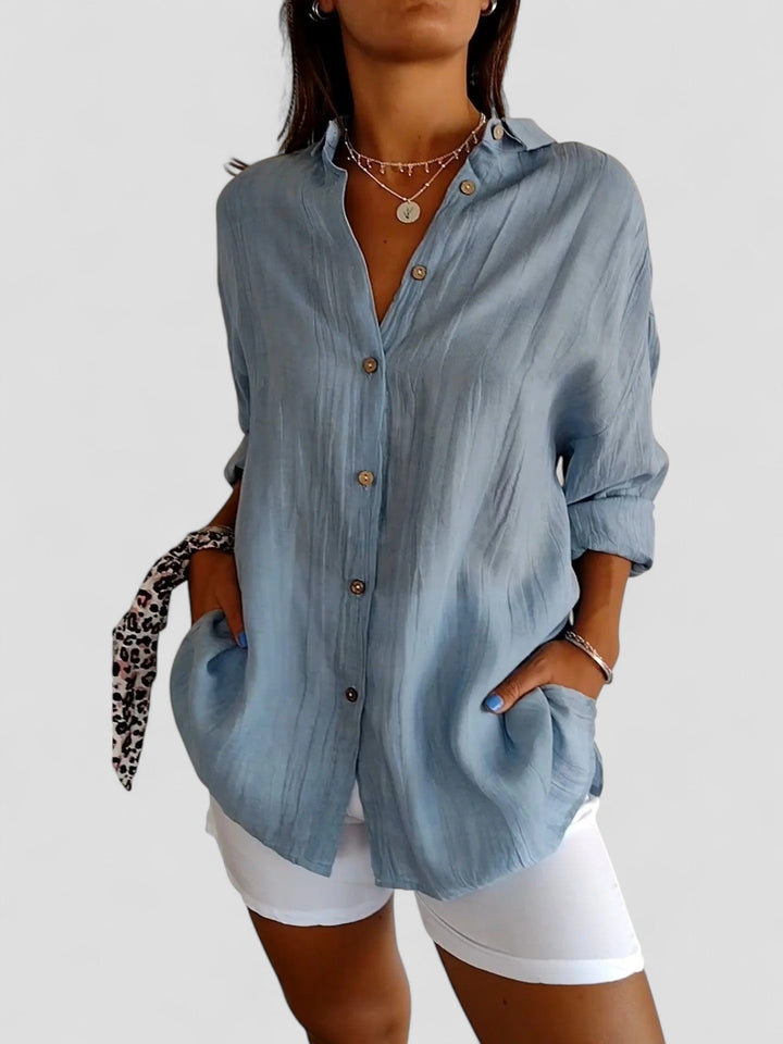 Violetta™ - Elegant Women's Shirt