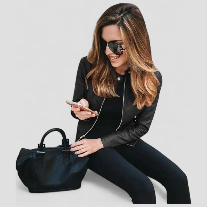 Sophia™ - Premium Italian Leather Jacket