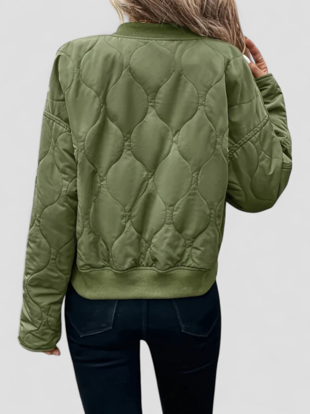 Kaia™ - The Quilted Bomber Jacket