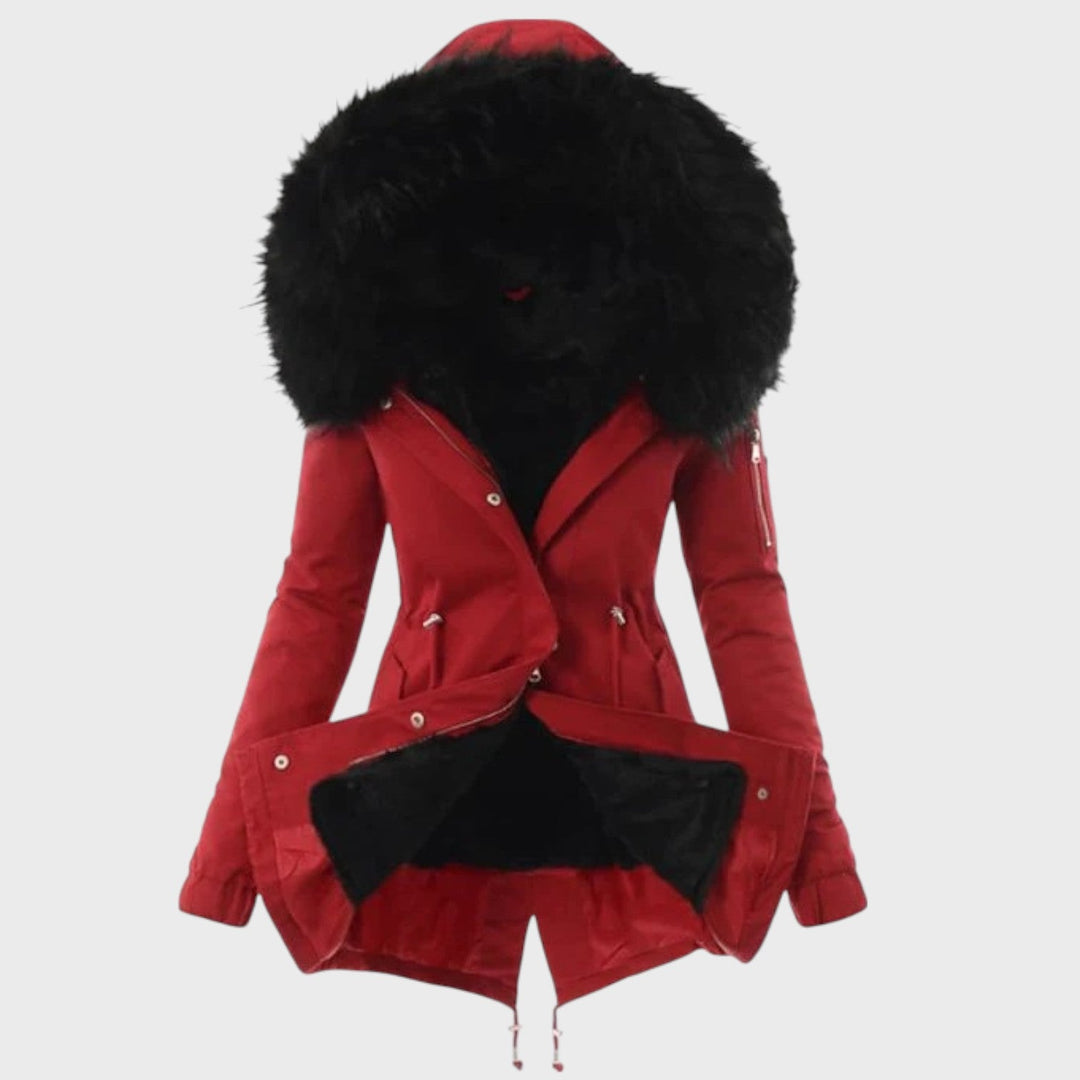 Hazel™ - Faux Fur-Lined Winter Parka Jacket